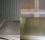 Perforated metal sheet