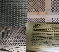 Perforated metal sheet