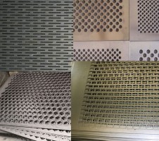 Perforated metal sheet